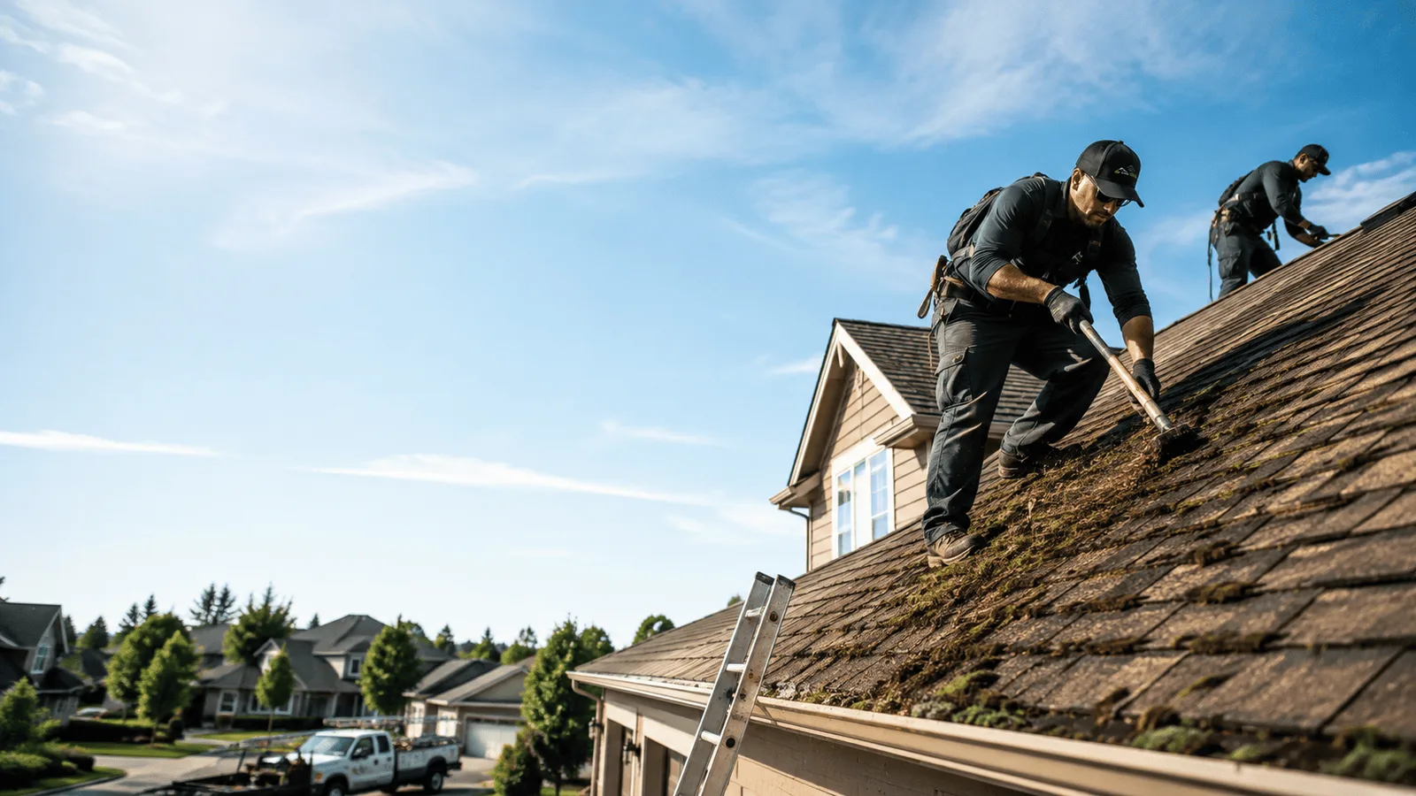 Roof Moss Removal in Dequincy, LA near me